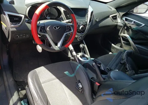 2016 Hyundai Veloster from USA, damaged, VIN KMHTC6AD0GU296645